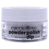 Cuccio Pro Powder Polish Dip Silver W Silver Glitter Nail Lacquer For Manicures And Pedicures Easy And Fast Application Removal No Led Uv