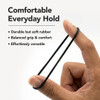 Annie 1000 Black Mini Rubber Bands 1 Per 2 Durable Elastic Hair And Braiding Bands Secure Stretchy Strong