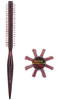 Perfehair Small Mini Round Hair Brush Nylon Bristles Short Hair Blow Drying Styling Roll Hairbrush
