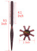 Perfehair Small Mini Round Hair Brush Nylon Bristles Short Hair Blow Drying Styling Roll Hairbrush