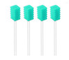 50 Pack Disposable Oral Swabs Sterile Dental Sponge Swab Sticks