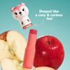 Lip Smacker Lippy Pal Fox Lip Balm Clear Matte Finish Foxy Apple Flavored Moisturizing For Kids