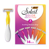 Bic Soleil 3 Colors Women S Disposable 3 Blade Razors Aloe Vera Strip College Dorm Room Essential Shower Caddy And Toiletry Bag Ready 14