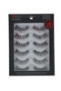 Red Cherry False Eyelashes #217 Black Human Hair - 6 Pairs