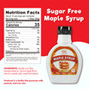 Choczero Sugar Free Maple Syrup 10.5 Oz Bottle