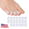 Pnrskter Silicone Toe Protectors For Men And Women 20 Pcs Soft Toe Caps