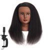 14 16 Inch 100 Percent Real Hair Mannequin Head For Hairdresser