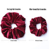 Whaline 6 Pcs Big Hair Scrunchies Velvet Elastics Large Hair Bobble Scrunchy Hairs Bands Women Soft Hairs Ties 6 Colors