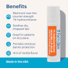 Fixmyskin 1 Percent Hydrocortisone Healing Lip Balm Vanilla 0.15 Oz