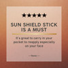 Mychelle Sun Shield Stick Spf 50 Tinted Mineral Reef Safe Sunscreen For Face