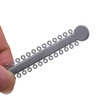 Angzhili Dental Ligature Ties For Braces Orthodontic Ligature Ties 1040 Pcs Elastic O Ring Gray