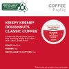 Krispy Kreme Classic Single Serve Keurig K Cup Pods Medium Roast Coffee 32 Count
