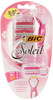 Bic Click 3 Soleil Women S Disposable Razors 3 Blades With A Moisture Strip For A Smoother Shave 12 Piece Razor Set