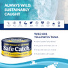 Safe Catch Canned Ahi Yellowfin Tuna Fish 6 Pack