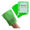 Modu Korean Exfoliating Mitts Small 6Pcs Green Exfoliating Gloves Body Scrubber Italy Towel Washcloth For Korean Spa At Home Dead Skin