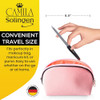 Camila Solingen Cs19 Sapphire Metal Nail File For Natural Nails Fingernail And Toenail Care 8 Double Sided Coarse And Fine For Manicure And