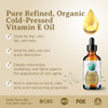 Bella Terra Oils Natural Vitamin E Oil 4Oz Wheat Germ Derived D Alpha Tocopherol Oil For Face Body And Hair
