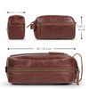 Londo Genuine Leather Travel Toiletry Bag Makeup Shaving Organizer Dopp Kit For Men And Women Durable And Stylish Travel Accessory