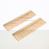 Grtdrm Portable Metal Comb Minimalist Pocket Golden Hair Comb For Women Men Unisex