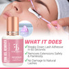 Forabeli Pink Gel Lash Remover For Eyelash Extensions Fast Acting 60S Dissolution High Visibility Professional Glue Remover Gel Type