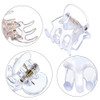 Hotop Hair Clip 24 Pcs Small Mini Hair Claw Clips For Girls And Women Non Slip Plastic Tiny Jaw Clips Clear