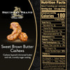Squirrel Brand Sweet Brown Butter Cashews 3.5 Oz Resealable Bag