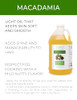Velona Macadamia Nut Oil 64 Fl Oz Expeller Pressed Refined