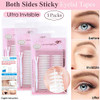 3 Packs Ultra Invisible Two Sided Sticky Double Eyelid Tapes Stickers Medical Use Adhesive Fiber Eyelid Without Surgery Perfect For Heavy