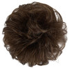 Feshfen 100 Percent Human Messy Bun Human Hair Bun Real Elastic Scrunchies Hair Pieces Soft Fluffy Wavy Ponytail Extensions Updo Chignon