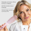 Calista Smoothie Hair Brush Wet Or Dry Detangler White