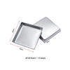 Allwon 56 Pack Empty Square Metal Pans For Eyeshadow Palette Magnetic Makeup Palette 26Mm