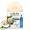 Lole S Shampoo Bar And Conditioner 2In1 With Coconut Oil For Normal Hair Volume And Strength 99 Percent Natural Origin Sustainably Sourced