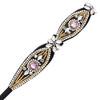Amariver 2 Pieces Rhinestone Beaded Elastic Headband Fashion Headbands Handmade Hair Bands Hair Accessories For Lady Woman 20 25 Fits For