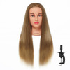 Hairingrid 26 28 Mannequin Head Synthetic Fiber Hair Training Manikin