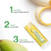 Hurraw Banana Lip Balm 3 Pack Organic Certified Vegan Cruelty And Gluten Free. Non Gmo 100 Percent Natural Ingredients. Made In Usa