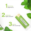 Hurraw Mint Lip Balm 3 Pack Organic Certified Vegan Cruelty And Gluten Free. Non Gmo 100 Percent Natural Ingredients. Made In Usa