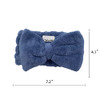 Chloven 2 Pack Microfiber Bowtie Headbands Facial Makeup Headband For Women