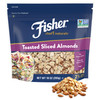 Fisher Chef S Naturals Unsalted Toasted Sliced Almonds 10 Oz Bag
