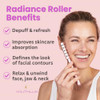 Youthlux Radiance Roller Germanium Stone Facial Massage Tool Wand Face Roller For Lifting Sculpting De Puffing Glow Boost Energizing And