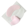 100 Pairs Set Under Eye Pads Disposable Eye Gel Patches For Eyelash Extensions Tool Kit Pink Film