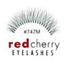 Red Cherry #747M Strip False Eyelashes Black Natural to Glamorous Design (6 Pairs)