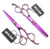 Professional Hair Cutting Scissors Set With Razor Comb Case Hair Cutting Shears Hair Thinning Shears With Rose Handle 6.0 Inches