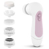 Waterproof Facial Cleansing Spin Brush Set With 5 Exfoliating Brush Heads Electric Face Scrubber Cleanser Brush By Clsevxy Face Brush For