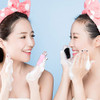 Tatuo 8 Pcs Silicone Face Scrubbers Soft Facial Cleansing Brush 8 Colors