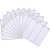 Blulu 576 Pcs French Tip Nail Stickers Moon Shape Manicure Strips