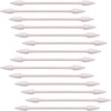 Pangda 400 Count Pointed Tip Cotton Swabs Double Tipped Sticks Clean Swabs