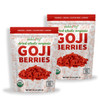 Wholeberry Organic Wolfberry Gouqi Goji Berries 32Oz Raw Vegan Gluten Free Super Food High In Plant Based Protein Dietary Fiber Vitamin A