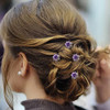 Insowni 40Pcs Bridal Wedding Rhinestone Rose Flower U Shaped Hair Pins And 6Pcs Twist Pearl Hairpins Headpiece Set In Gift Box For Women