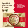 Grab The Gold Chocolate Peanut Butter Protein Bars Vegan 14 Count