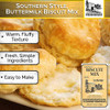 Weisenberger Biscuit Mix Southern Style Buttermilk Biscuit Mix Made From Non Gmo Soft Red Wheat Traditional Old Fashioned Recipe 5.5 Oz Pack